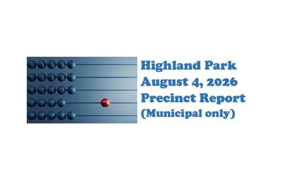 August 4, 2026 Precinct Report (municipal only)
