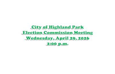 Notice of Election Commission Meeting