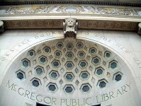 McGregor Public Library Dome